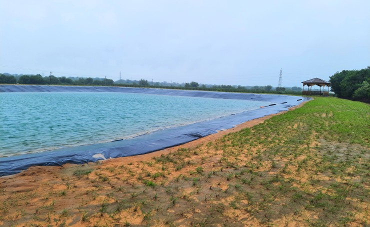 Pond, Forest & Meditation area